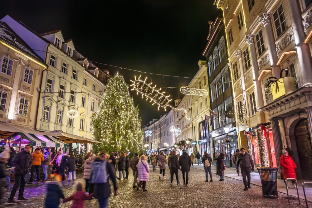 Lanski prizor v Ljubljani. Nič ne kaže, da bi bilo letos kaj drugače.