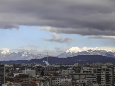 13.01.2025 - Ljubljana panorama - simbolična fotografijaFoto: Luka Cjuha