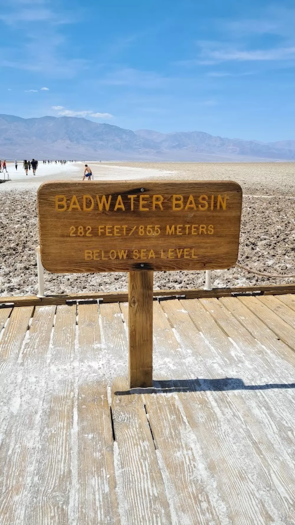 Badwater Basin Death Valley Dolina smrti