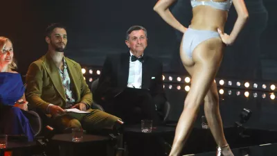 žirija Borut Pahor03.09.2025 - Miss Universe Slovenije 2025 - Odiseja Foto: Luka Cjuha