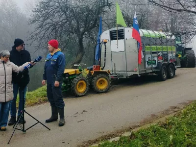 Slovenijo bo na vseevropskem protestu v Bruslju zastopalo približno sedemdeset kmetov. F Združenje Slovenske kmečke iniciative 