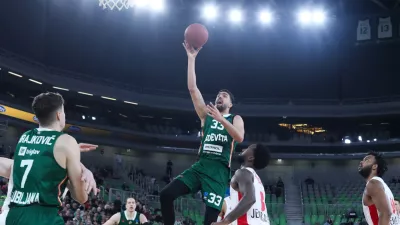 16.12.2025. Košarka Cedevita Olimpija Hapoel Jeruzalem. Foto: Bojan Velikonja