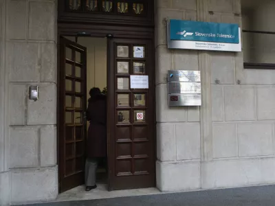 17.12.2025 Slovenske železnice, uprava, Kolodvorska ulica. Foto Luka Cjuha