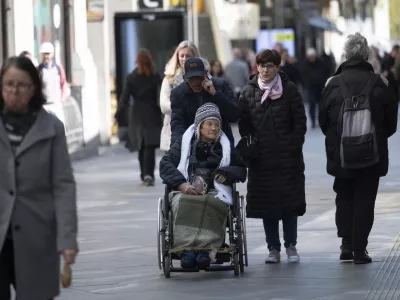 upokojencistarostnikistaroststaranjepokojninestarej&scaron;ioskrba starostnikovinvalidiinvalidnostbolezenpomočpodporapartnerstvo07.04.2025 UpokojenciFOTO: Nik Erik Neubauer