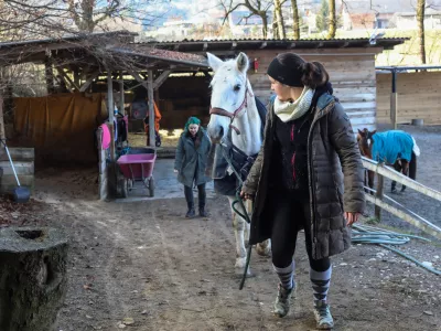 - 29.12.2025. - Reportaža Konjeni&scaron;ki klub Grič v Ljubljani.//FOTO: Bojan Velikonja / Foto: Bojan Velikonja