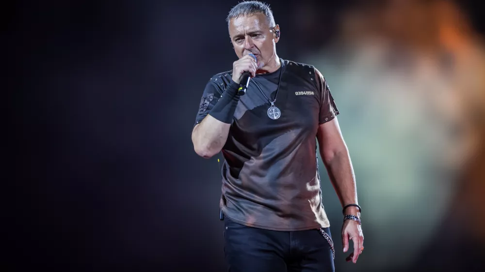 04.08.2025., Sinj - Koncert Marka Perkovica Thompsona na Sinjskom Hipodromu. Photo: Zvonimir Barisin/PIXSELL/PIXSELL