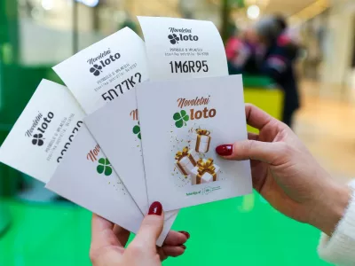 Novoletni loto srečke / Foto: Loterija Slovenije
