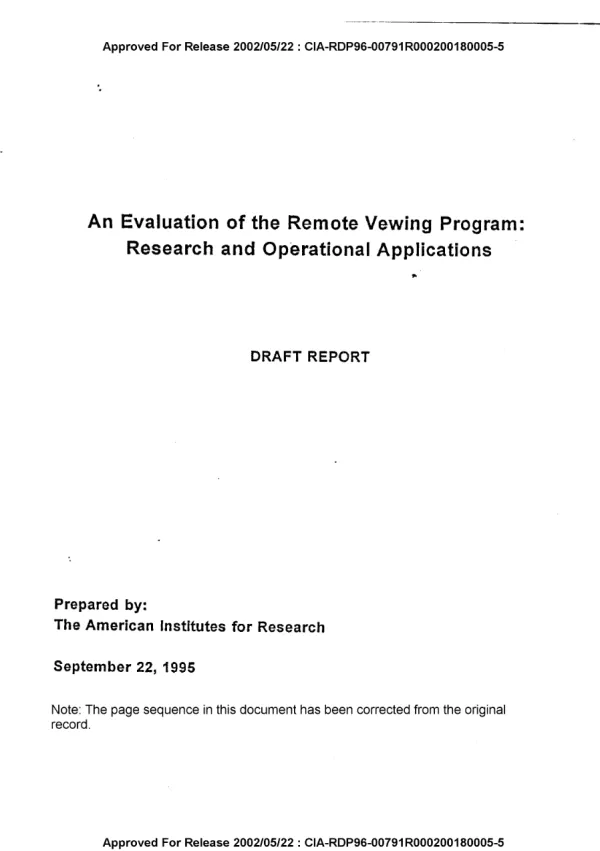Poročilo, ki so ga leta 2002 objavili v javnosti. / Foto: Zajem Zaslona