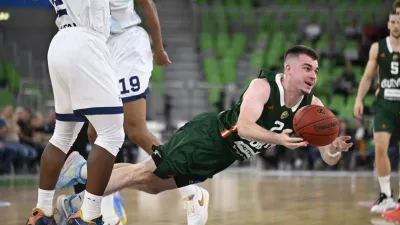 Joseph Girard III01.10.2025 - Cedevita Olimpija - Manresa, 1. krog evropskega pokala v sezoni 2025/26FOTO: Nik Erik Neubauer