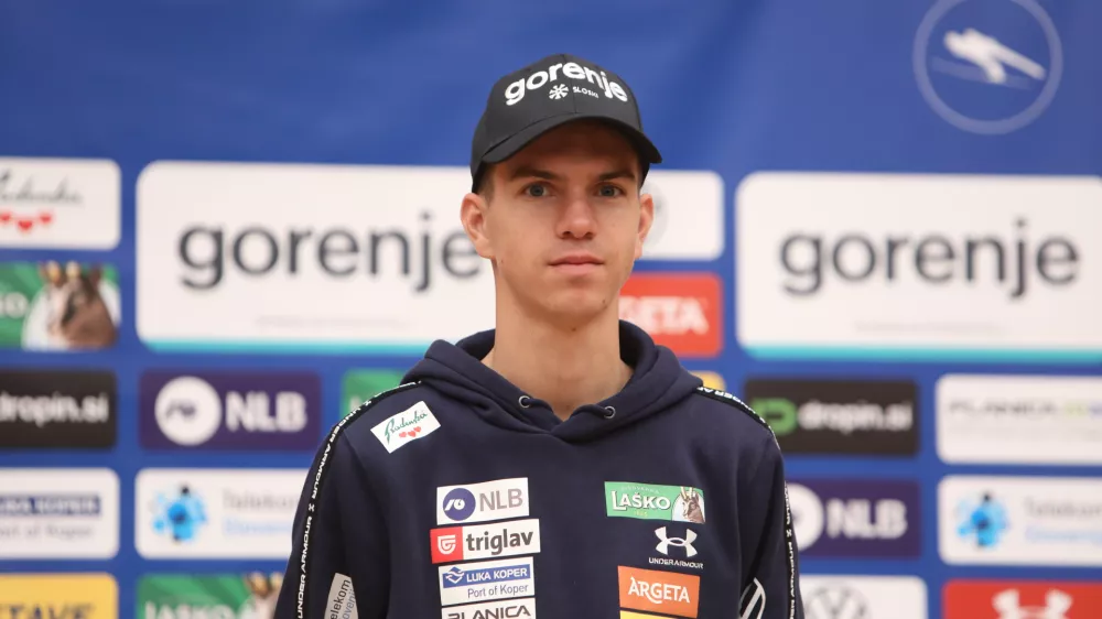 - Žak Mogel,- 07.10.2025. Predstavitev reprezentanc Smučarske zveze Slovenije za novo tekmovalno sezono.//FOTO: Bojan Velikonja