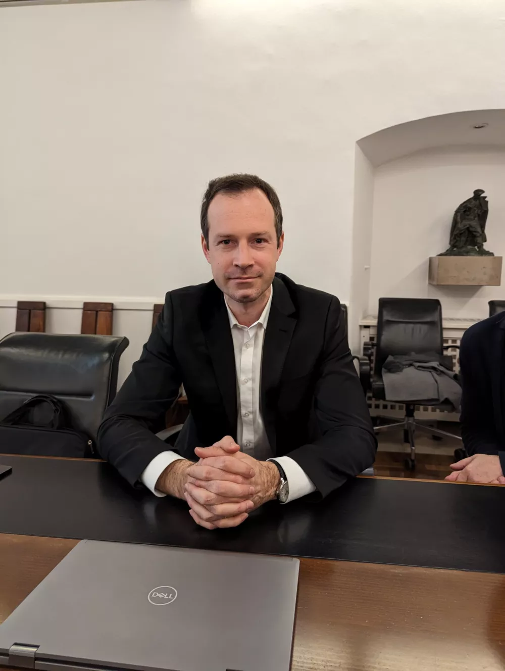 Rok Vihar iz Ljubljanskega potni&scaron;kega prometa je omenil, da bo izgradnja centra tudi spodbuda za razmislek o spremembah v mestnem prometu.