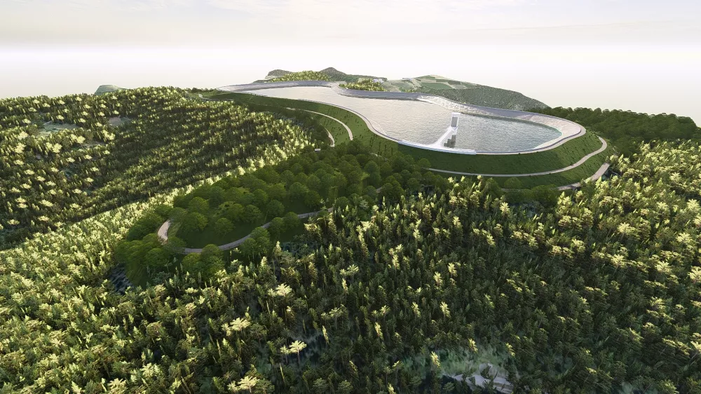 ČHE KOZJAK VIZUALIZACIJA DEM