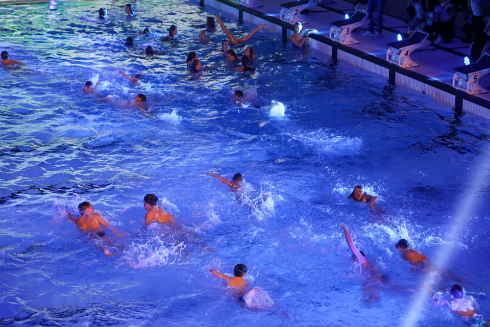 18.03.2025. Bazen Ilirija - kopali&scaron;če Ilirija - rekreativno plavanje. Foto: Bojan Velikonja