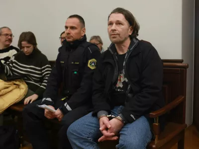 19.02.2025 - sodi&scaron;če, obtoženi Gregor FincFoto: Tomaž Skale