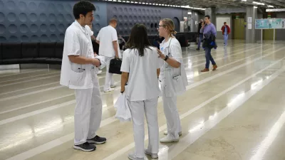  - 09.01.2024 – opozorilna stavka zdravnikov in zobozdravnikov - zdravniki in zobozdravniki zaradi neuresničenih zavez vlade iz že sklenjenih sporazumov opozorilno stavkali. protest //FOTO: Nik Erik Neubauer 