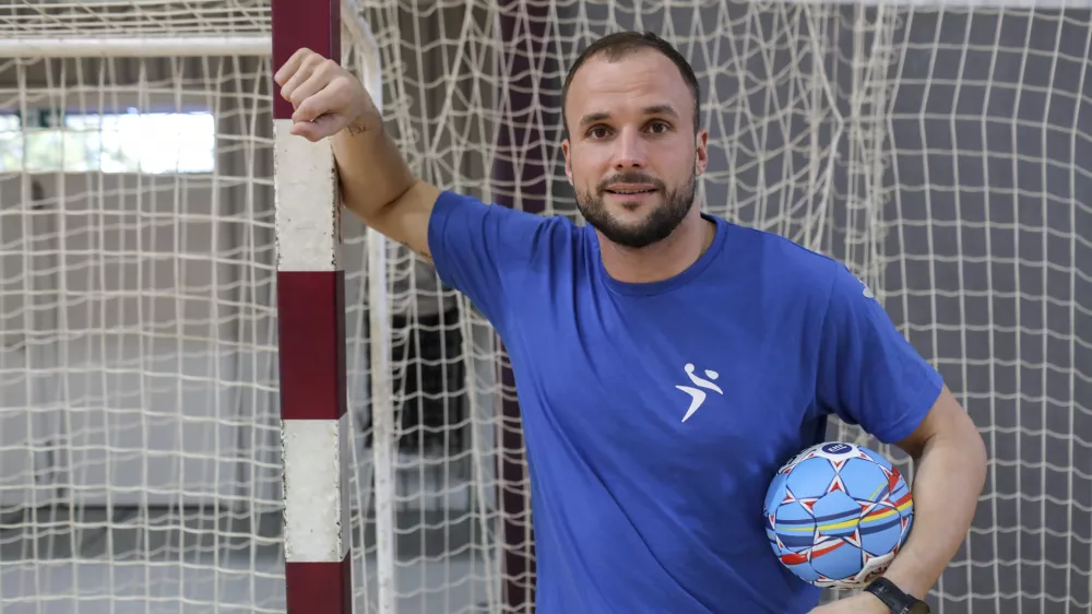 pomočnik selektorja rokometne reprezentance Uro&scaron; Zorman - 21.10.2019 &ndash; Rokometna zveza Slovenije - mo&scaron;ka rokometna reprezentanca &ndash; trening pred prijateljskima tekmama z Nizozemsko in Srbijo &ndash; priprave v Zrečah //FOTO: Jaka Gasar