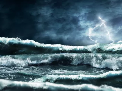 Tistega dne se je vreme nad morjem precej poslab&scaron;alo. Slika je simbolična. / Foto: Istock