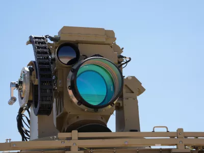 HANDOUT - 17 September 2025, Israel, Tel Aviv: According to the Ministry of Defense, Israel has successfully completed the development of the "Iron Beam" laser defence weapon, a ground-based laser air defence system (undated photo). Israel's military has taken delivery of a high-power laser interception system known as Iron Beam, which will be integrated into its existing multi-layered missile shields. Photo: -/Israelisches Verteidigungsministerium/dpa - ACHTUNG: Nur zur redaktionellen Verwendung im Zusammenhang mit der aktuellen Berichterstattung und nur mit vollst&auml;ndiger Nennung des vorstehenden Credits