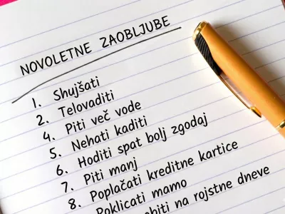 Seznam zaobljub vrzite kar v smeti &hellip; / Foto: Istock/gg