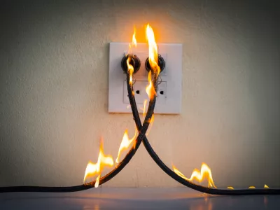 Požari so pogosto povezani z električnimi napravami v kuhinji. / Foto: Istock