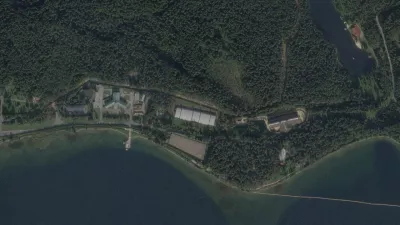 Satellite imagery shows Vladimir Putin's residential complex in Roshchino, Novgorod Region, Russia August 31, 2023. 2025 Planet Labs PBC/Handout via REUTERS  THIS IMAGE HAS BEEN SUPPLIED BY A THIRD PARTY MANDATORY CREDIT