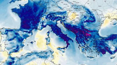 Predvideno odstopanje temperatur. / Foto: Ecmwf