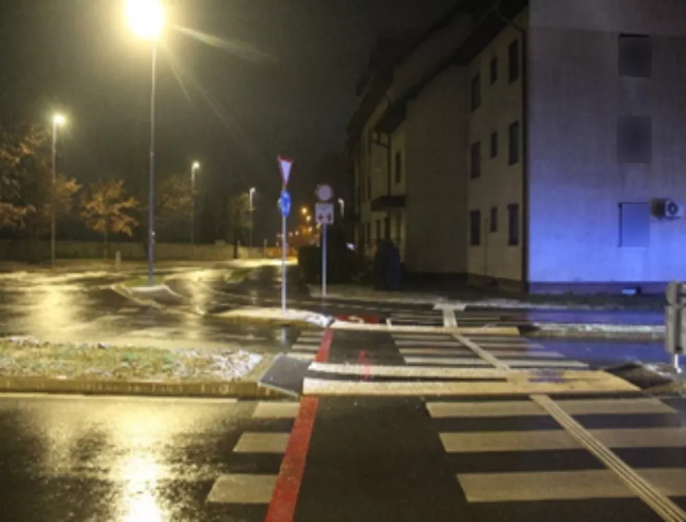 Prometna nesreča v Kranju.