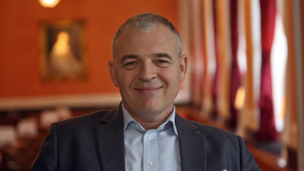 Miha Istenič, vinar - proizvajalec penin - Klet penin Istenič na Bizeljskem//FOTO: Tomaž Skale