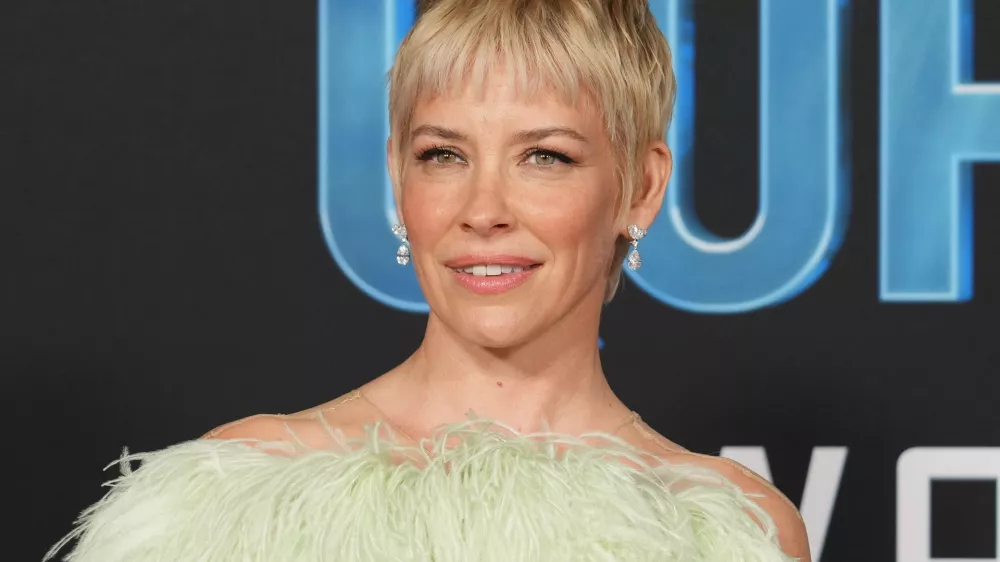 Evangeline Lilly arrives at the Marvel Studios' ANT-MAN AND THE WASP: QUANTUMANIA World Premiere held at the Regency Village Theater in Westwood, CA on Monday, ?February 6, 2023. (Photo By Sthanlee B. Mirador/Sipa USA)No Use Germany.