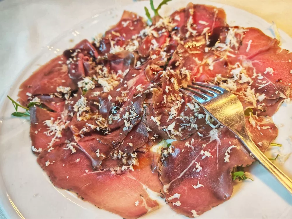 Jelenov karpačo, Trattoria Al Piave