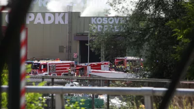 04.07.2024. Požar RCERO. Odpad. Foto: Bojan Velikonja