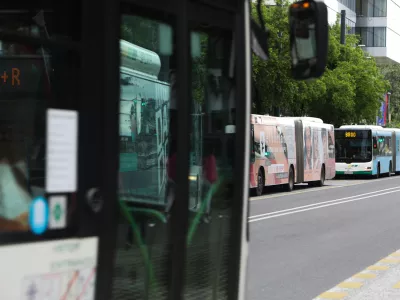 mestni avtobus LPP&nbsp;- 06.06.2023 &ndash; avtobusno postajali&scaron;če LPP Bavarski dvor -&nbsp;&nbsp;//FOTO: Bojan Velikonja