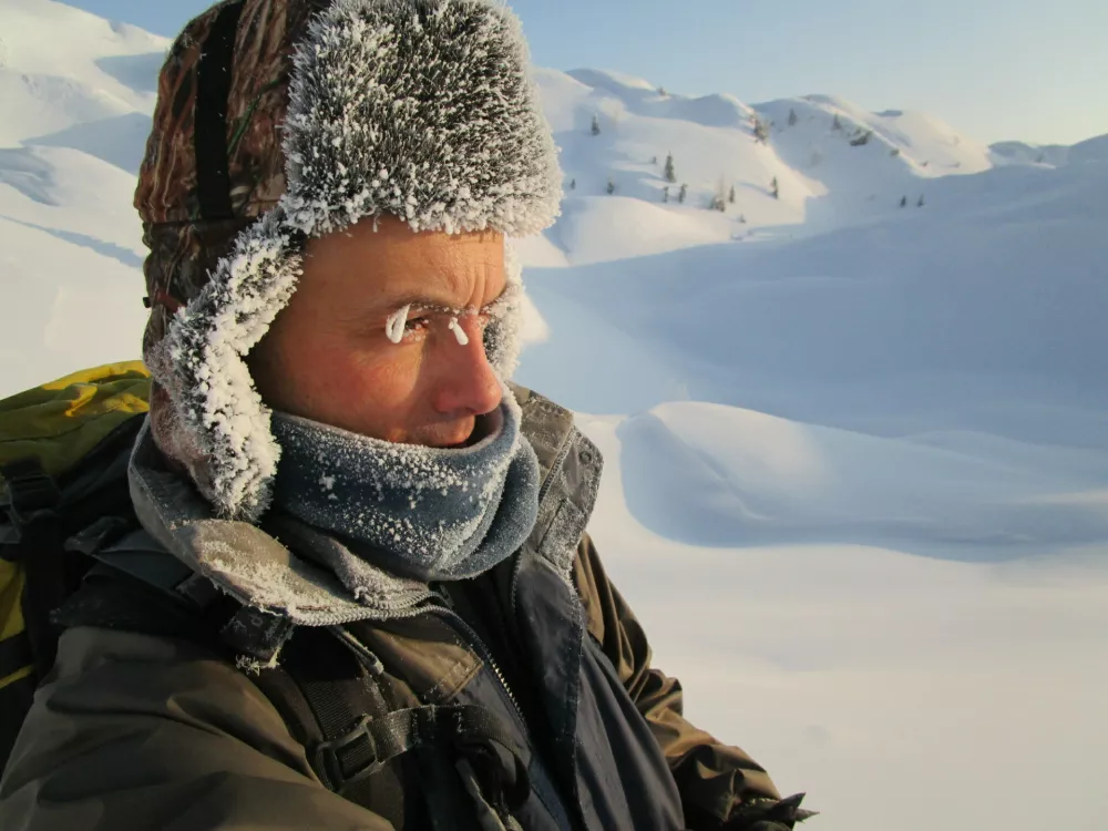 Iztok Sinjur na Komni / Foto: Osebni Arhiv