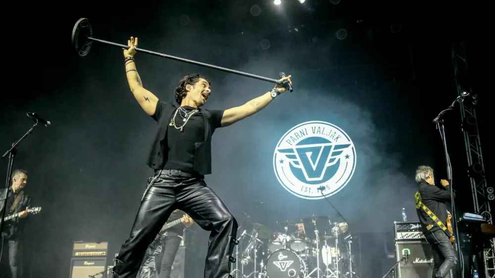 Igor Drvenkar je padel z odra in si pri tem izpahnil ramo. F Pixsell