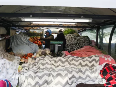 08.012026. Mraz -12 v Ljubljani. Tržnica Koseze. Foto: Bojan Velikonja