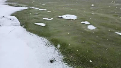 Zeleni led Lipno nad Vltavo