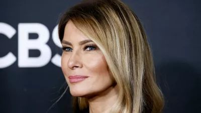  Melania Trump se je tokrat postavila v sredi&scaron;če žarometov.