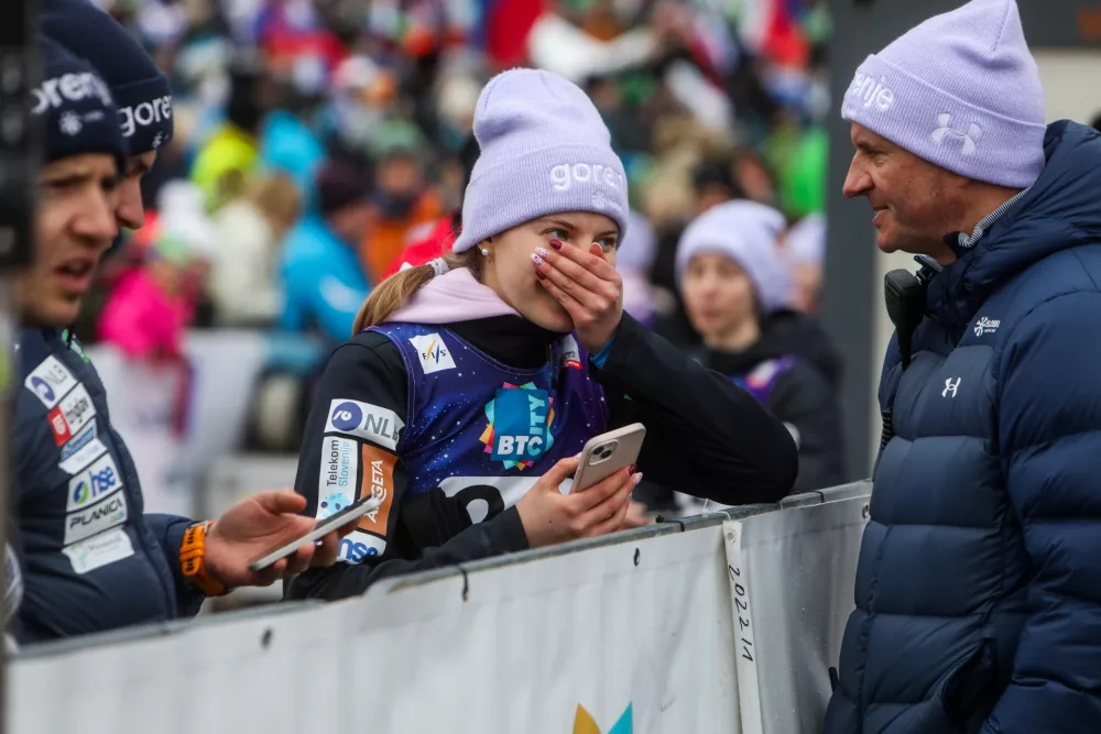 - Maja Kovačič,- 10.01.2026. - Svetovni pokal v smučarskih skokih za ženske, Ljubno 2026.//FOTO: Bojan Velikonja