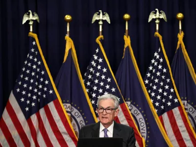 FILE PHOTO: U.S. Federal Reserve Chair Jerome Powell holds a press conference following a two-day meeting of the Federal Open Market Committee (FOMC), at the U.S. Federal Reserve in Washington, D.C., U.S., December 10, 2025. REUTERS/Kevin Lamarque/File Photo