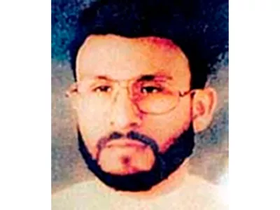 FILE - This undated file photo provided by U.S. Central Command, shows Abu Zubaydah, date and location unknown. (U.S. Central Command via AP, File)