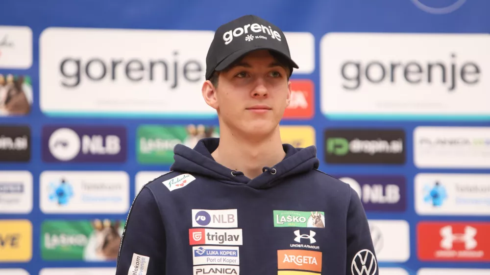 - Žiga Jančar,- 07.10.2025. Predstavitev reprezentanc Smučarske zveze Slovenije za novo tekmovalno sezono.//FOTO: Bojan Velikonja