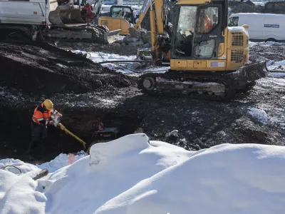 - 08.01.2026 - zima, mraz, delo v mrazu//FOTO: Jaka Gasar / Foto: Jaka Gasar