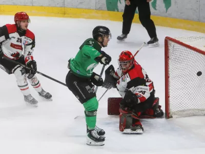 - 13.01.2023. - 1. finalna tekma državnega prvenstva v hokeju Olimpija - Jesenice.//FOTO: Bojan Velikonja