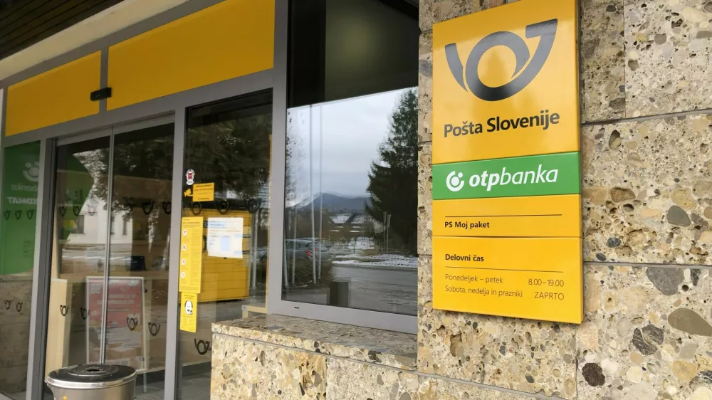 po&scaron;ta, poslovalnica