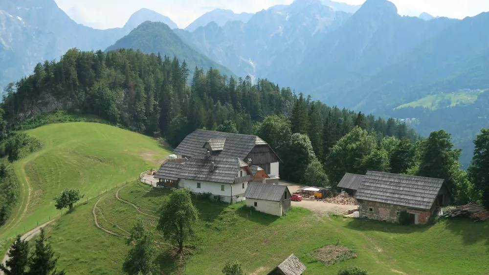 Solčavsko, gorska kmetija. Foto: Tatjana Pihlar 