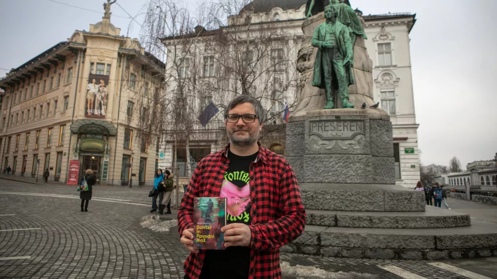 27.1.2026 - Aljo&scaron;a Harlamov je literarni zgodovinar, urednik, literarni in filmski kritik, esejist in publicistFoto: Luka Cjuha / Foto: Luka Cjuha