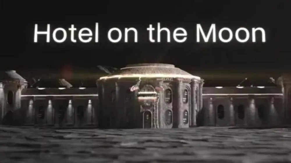 V podjetju GRU Space načrtujejo izgradnjo prvega hotela na Luni. 