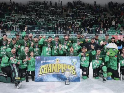 - 17.01.2026 - finale državnega prvenstva v hokeju med Olimpija in Jesenice. Olimpija je osvojila naslov državnega prvaka//FOTO: Jaka Gasar