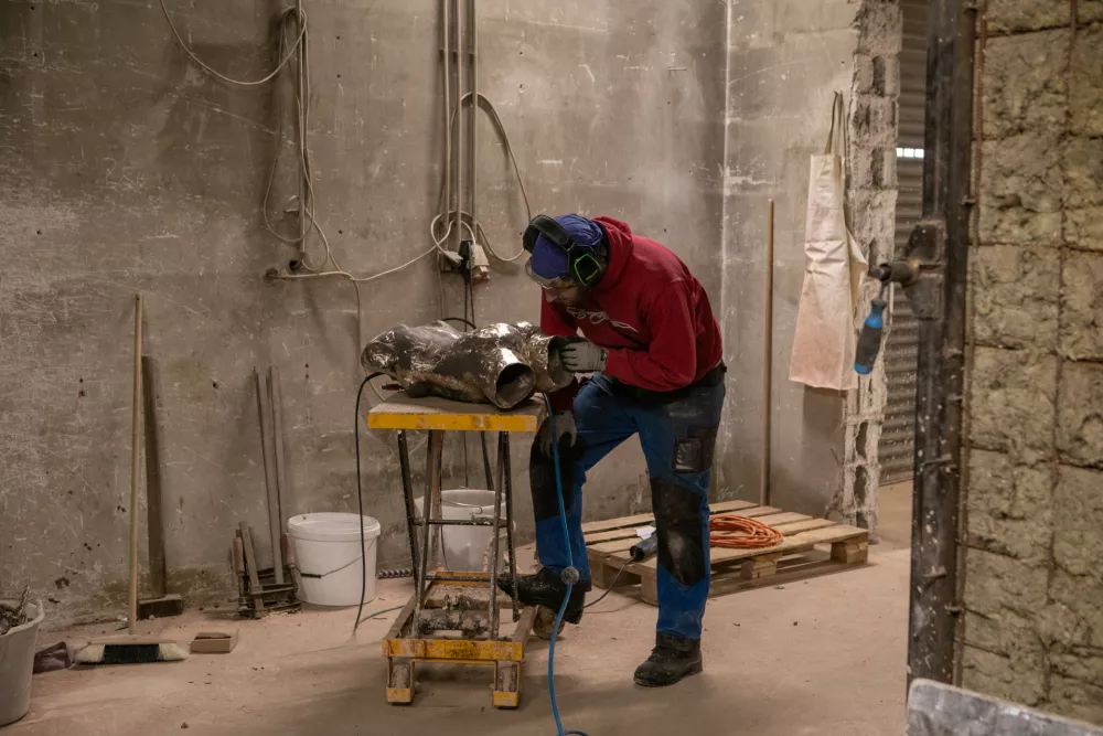 19.01.2026 - livarska delavnica Livartis Volavlje - Livarstvo umetninFoto: Luka Cjuha