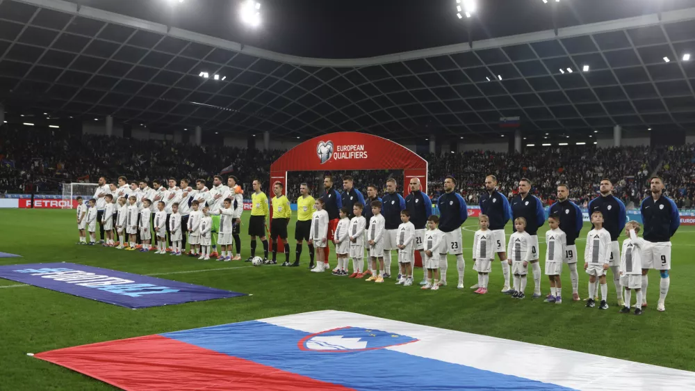 15.11.2025 - Nogomet reprezentanca slovenije- kvalifikacije za svetovno prvenstvo - Slovenija in Kosovo - stadion StožiceFoto: Luka Cjuha